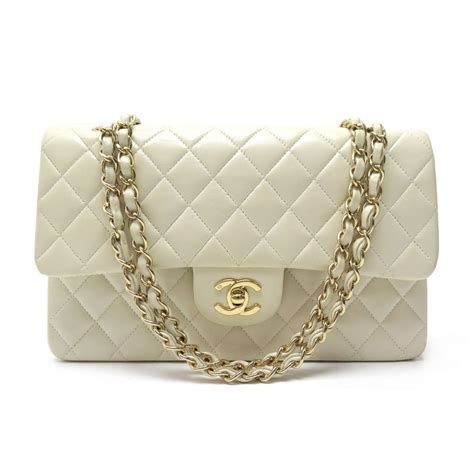 sac chanel creme